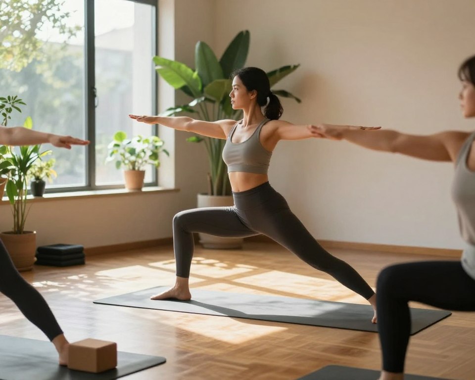 Yoga Gleichgewichtsübungen Kraft