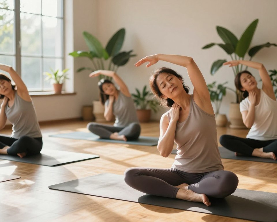 Yoga Übungen für Halswirbelsäule