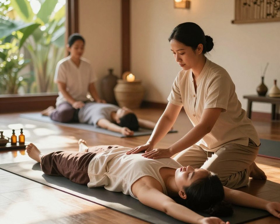 Thai Yoga Massage Techniken